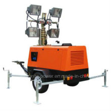 Mobile Diesel Construction Light Tower Generator